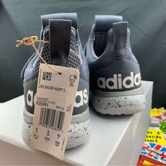 Adidas Lite Racer Adapt 3 Mens 8.5 / 9 - Picture 9 of 11
